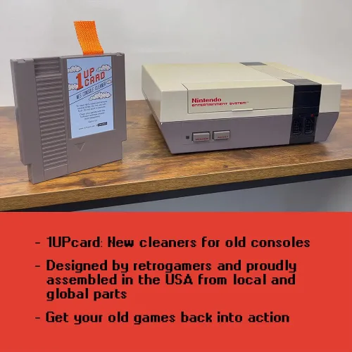 Vista 7 de Limpiador de consola de videojuegos compatible con NES (Nintendo Entertainment System)