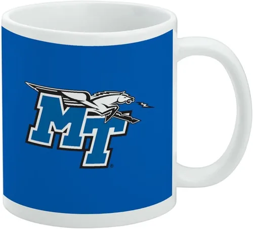 Vista 296 de Taza de cerámica con el logotipo principal de la Universidad Rider, taza de regalo novedosa para café, té y bebidas calientes, 11oz, blanca