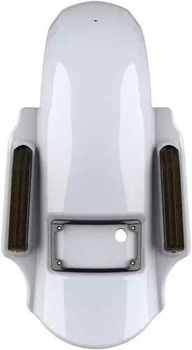 Vista 106 de Advanblack Dominator - Guardabarros trasero estirado para Harley Davidson Touring 2014+, deslizamiento de treet, Road Glide