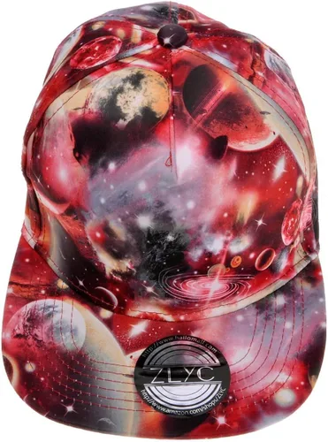 Vista 2 de ZLYC Gorra de béisbol con estampado floral para mujer, diseño hawaiano, ajustable, para papá