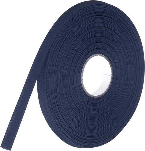 Vista 194 de MECCANIXITY Cinta al bies de doble pliegue de 1 pulgada, cinta al bies de poliéster continua a granel para coser, costura, acolchado, dobladillo