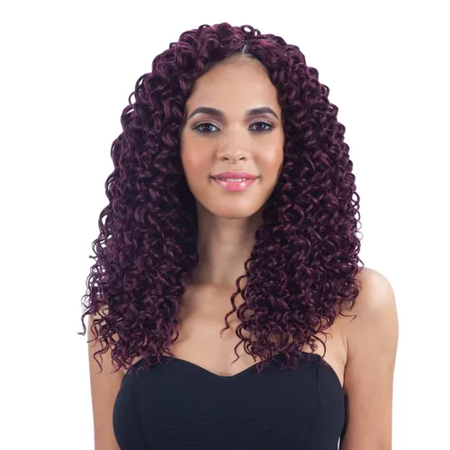 Vista 6 de 2x trenzas sintéticas rizadas FreeTress, cabello en tirabuzones, Paquete de 1