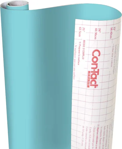 Vista 7 de Con-Tact Brand Creative Covering, forro autoadhesivo para estantes, rollo de vinilo multiusos, fácil de usar y aplicar, 18'' x 9', rojo bombero Rojo