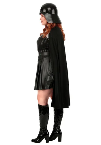 Vista 3 de Disfraz de Vestido Darth Vader Star Wars Talla Plus para Mujer Multicolor