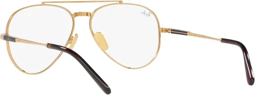 Vista 6 de Ray-Ban RX8225v Aviator Titanium Pilot - Marcos para gafas graduadas