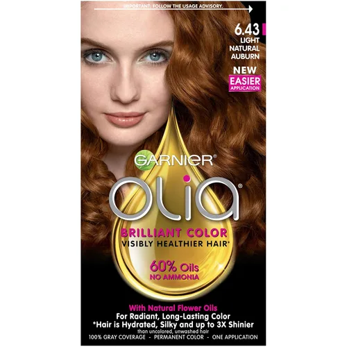 Vista 18 de Garnier Olia Tinte de cabello sin amoníaco [5.60] rojo granate medio, 1 unidad 5.6 Rojo granate medio