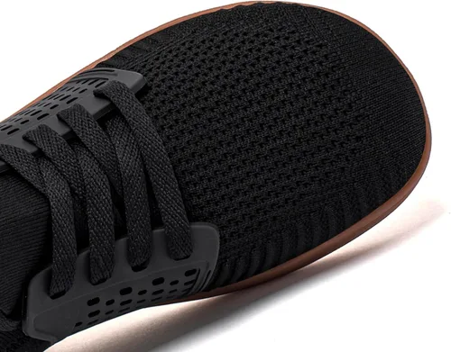 Vista 3 de HOBIBEAR Zapatos minimalistas anchos para caminar para hombre y mujer, suela sin caída, relajación óptima
