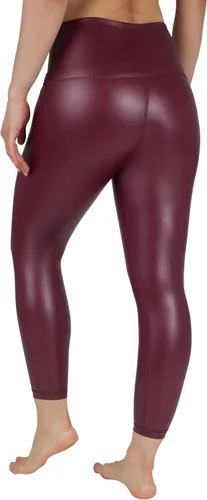 Vista 34 de 90 Degree By Reflex Leggings de cintura alta con forro polar de piel sintética de alto brillo y elástico