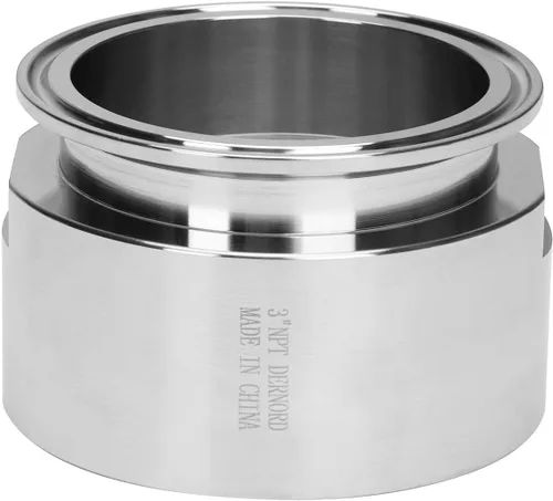 Vista 11 de Dernord - Adaptador de abrazadera triple de 1.5'' a abrazadera de rosca FNPT de 1 pulgada para tubería sanitaria