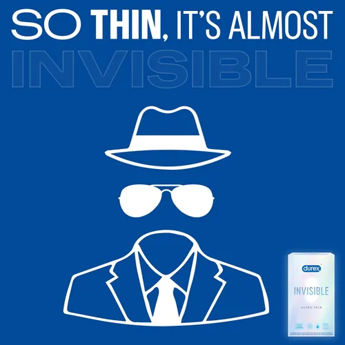 Vista 2 de Durex Invisible Preservativo, 1, 1