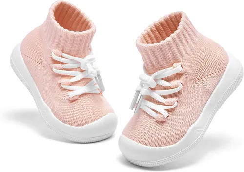 Vista 5 de Fahrerliebe Baby Girl Socks Shoes Infant Walking Sneakers