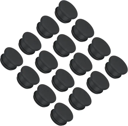 Vista 102 de MECCANIXITY Tapones de silicona con bloqueo de clic para cubrir agujeros de panel, sello de panel de goma tipo empotrado redondo para antepechos