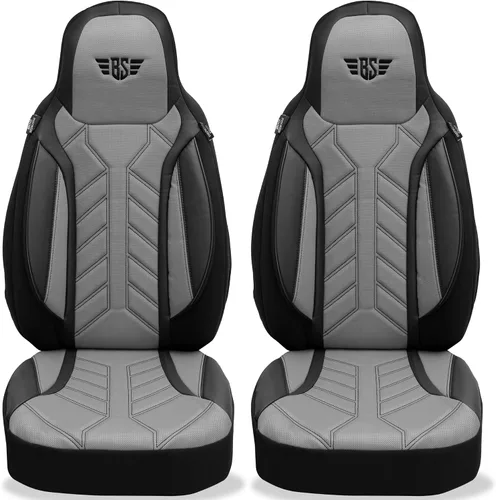 Vista 12 de BREMER SITZBEZÜGE Motorhome Seat Covers for Fiat Ducato Jumper Boxer DPL507 DPL507 - Black/Beige