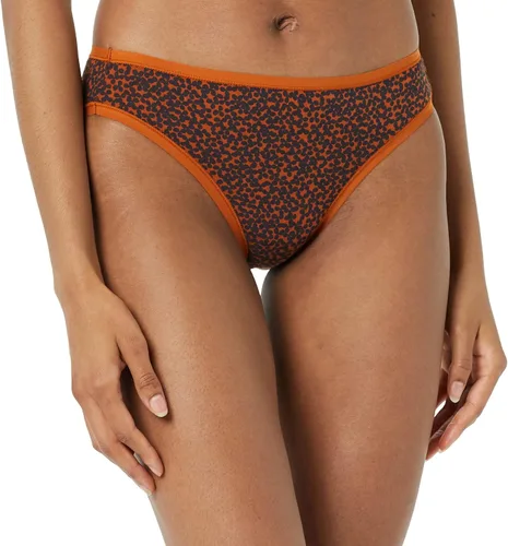 Vista 2 de Tienda Essentials Ropa interior de bikini de algodón para mujer (disponible en tallas grandes), paquete de 6