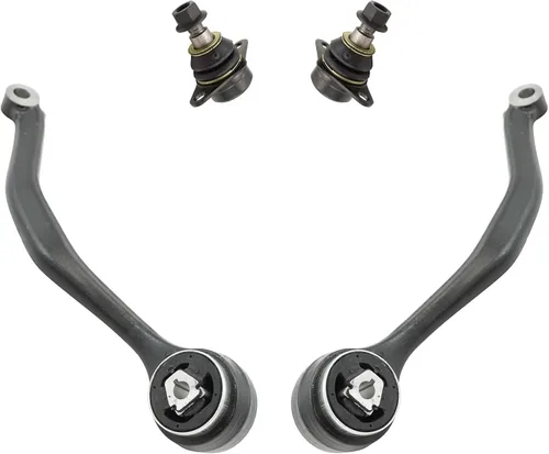 Vista 29 de TRQ Brazo de control superior e inferior del lado del conductor y del pasajero con juego de rótulas compatible con Chevrolet GMC 89-02