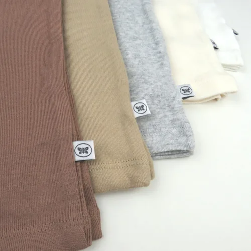 Vista 49 de HonestBaby Camisetas musculares sin mangas 100% algodón orgánico para bebés y niños pequeños, niñas