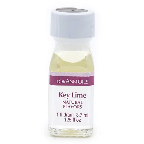 Vista 3 de LorAnn Key Lime SS Flavor- 1 botella de dram (0.0125 fl oz - 0.1 fl oz - 1 cucharadita)