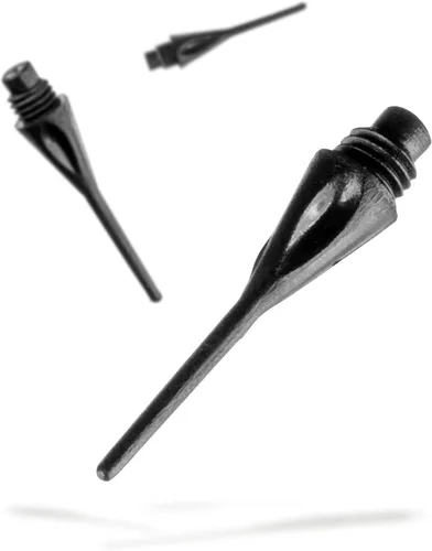 Vista 4 de Viper Accesorio para dardos: punta suave de diamante de 1/4 ", negro (500 y 1000 paquetes)