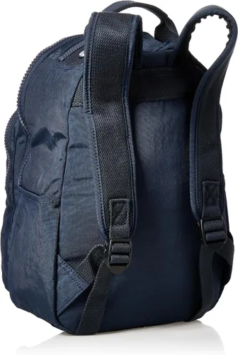 Vista 2 de Kipling Mochila Seúl para mujer, BLUE BLEU 2, 10"L x 13.75"H 4.5"D, Mochila Seoul