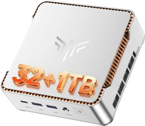 Vista 13 de KAMRUI GK3Plus Mini PC Alder Lake N95(hasta 3.4GHz) 16GB RAM 1TB M.2 SSD