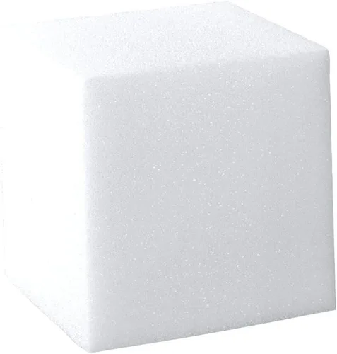 Vista 3 de FoamRush Bloques/cubos de espuma (blanco) de 6 x 6 x 6 pulgadas, paquete de 10 bloques de espuma para hoyos para parques de patinetas, empresas
