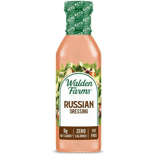 Vista 55 de Walden Farms Vinagreta balsámica de pera y blanca, sin calorías, sin gluten, baja en carbohidratos, apta para dieta cetogénica, vegana, sin azúcar