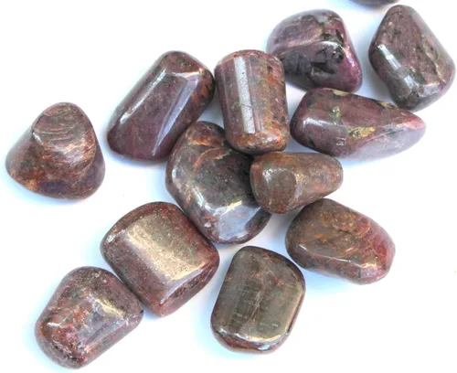 Vista 13 de Jet Amazonite - Piedra rodada de 3.53 oz aprox. de 0.75 a 1 pulgada con bolsa de terciopelo (Amazonita)