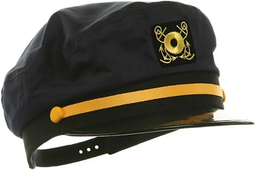 Vista 4 de Broner Gorras ajustables para capitán yate, talla única, cierre a presión