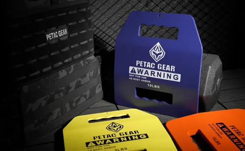 Vista 8 de PETAC GEAR Placas de Peso Tácticas Para Chaleco Con Peso Para Hombres Entrenamiento, 5/10/15/20 LBS Equipo de Chalecos de Entrenamiento de Fuerza