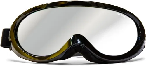 Vista 10 de GloFX Gafas de esquí - Gafas reflectantes Cyberpunk, diseño de cara completa, acolchado de espuma cómodo, correa ajustable, protección UV