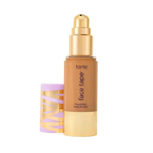 Vista 11 de tarte base de maquillaje face tape – Base de cobertura completa con acabado mate con Snow Mushroom y ácido hialurónico para hidratación, resistente