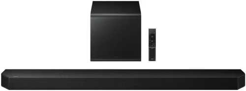 Vista 10 de Samsung HWQ600F 3.1.2 canales, barra de sonido serie Q con subwoofer inalámbrico
