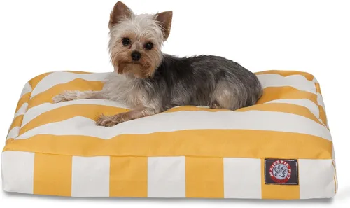 Vista 47 de Majestic Pet Cama rectangular grande para perros con rayas lavable, cama antideslizante y cómoda para mascotas, cama para perros con funda extraíble