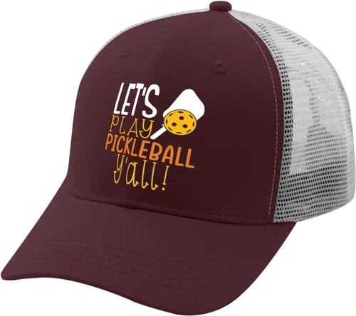 Vista 2 de Baseball Caps Let's Play Pickleball Y'all Baseball Cap for Men Vintage Denim Hat Adjustable