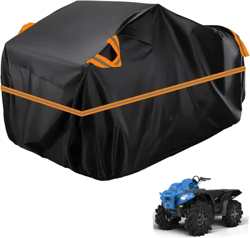 Vista 127 de Cubierta para ATV impermeable compatible con Arctic Cat H1 EFI TRV Cruiser 4x4 2011, cubierta de 210D para vehículos de 4 ruedas, cubierta para quad
