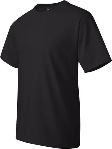 Vista 3 de Hanes Beefy-t - Camiseta clásica de algodón pesado para hombre, paquete de 1 o 2unidades, disponible en tallas Tall