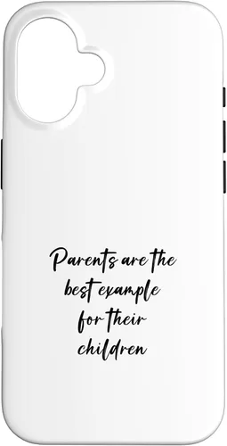 Vista 28 de Parents are the best example for their children Case for iPhone XR