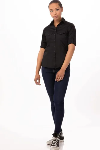 Vista 5 de Chef Works Women's Pilot Shirt