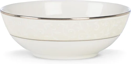 Vista 25 de Lenox Platillo Opal Inocencia, blanco