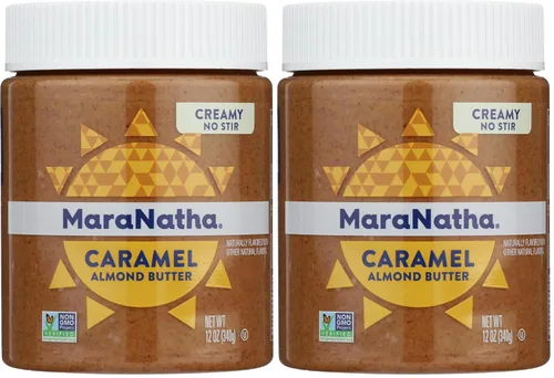 Vista 15 de MaraNatha Mantequilla cremosa de almendras de vainilla tostada, sin revuelta, tarro de 12 onzas