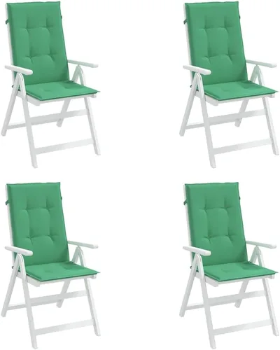 Vista 25 de Cojines para silla de jardín con respaldo alto, 2 piezas, color antracita, 47.2 x 19.7 x 1.2 pulgadas, cojines de tela para sillas de comedor