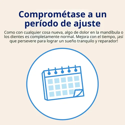 Vista 8 de ZQuiet, boquilla antirronquidos, tamaño cómodo #1, recarga única, azul, fabricada en EE. UU., sin BPA, material de grado médico