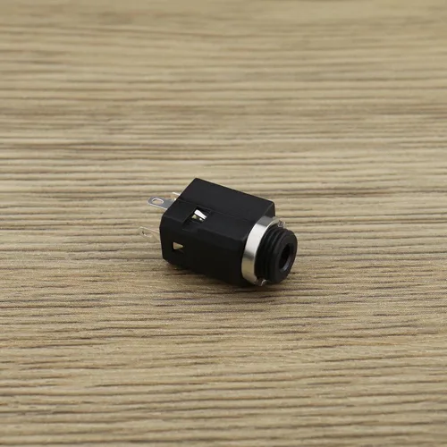Vista 6 de 10 unids 0.138 in 3 polos estéreo jack socket 3 pin hembra montaje en panel conector accesorios para electrodomésticos Televisiones Sistemas estéreo