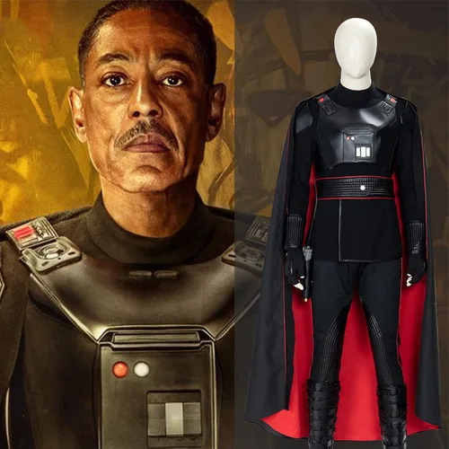 Vista 2 de Cos Costume Mandalorian Giancarlo Conjunto completo de Halloween Cosplay