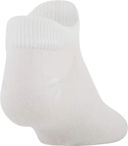 Vista 4 de Under Armour Calcetines invisibles esenciales para niña, paquete de 6