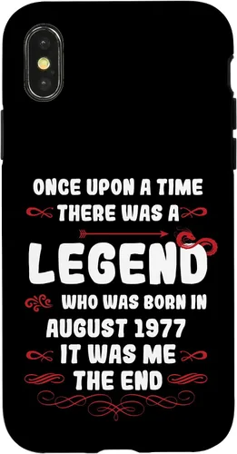 Vista 4 de iPhone 14 Érase una vez una leyenda. Agosto 1977 Cumpleaños Caso