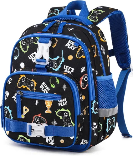 Vista 28 de Mochila 11 para niños y niñas, Mariposa, Compacto