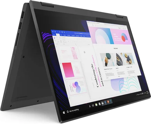 Vista 7 de Lenovo Laptop Flex 5 14, pantalla táctil FHD de 14.0 pulgadas, AMD Ryzen 5 5500U, 16 GB de RAM, 256 GB de almacenamiento, gráficos AMD Radeon