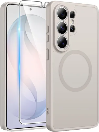 Vista 154 de FNTCASE - Funda para iPhone 16 Pro: magnética, mate, translúcida, de grado militar, protectora contra caídas, resistente, fina, duradera y a prueba