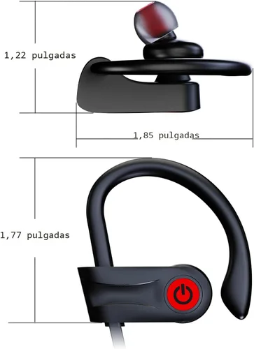 Vista 9 de Boean Bluetooth Headphones, Wireless Headphones with AI Music Generation Negro